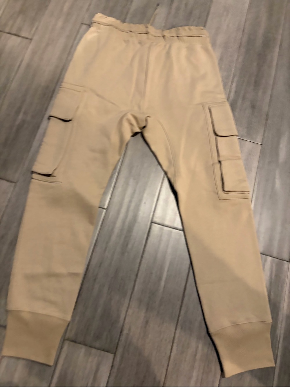 Helmut Lang Tan Cargo Jogger Pants